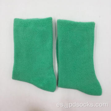 Calcetines de algodón de bucle de mujeres populares